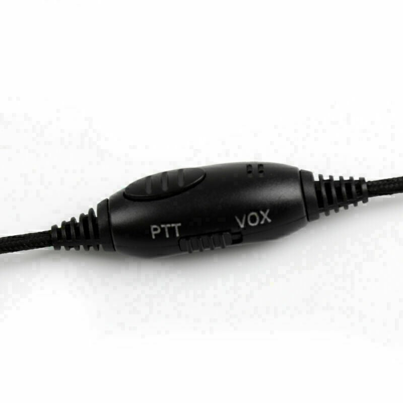 ??️5x Heavy Duty Overhead Headset Boom Mic PTT For Kenwood Puxing Baofeng Radio