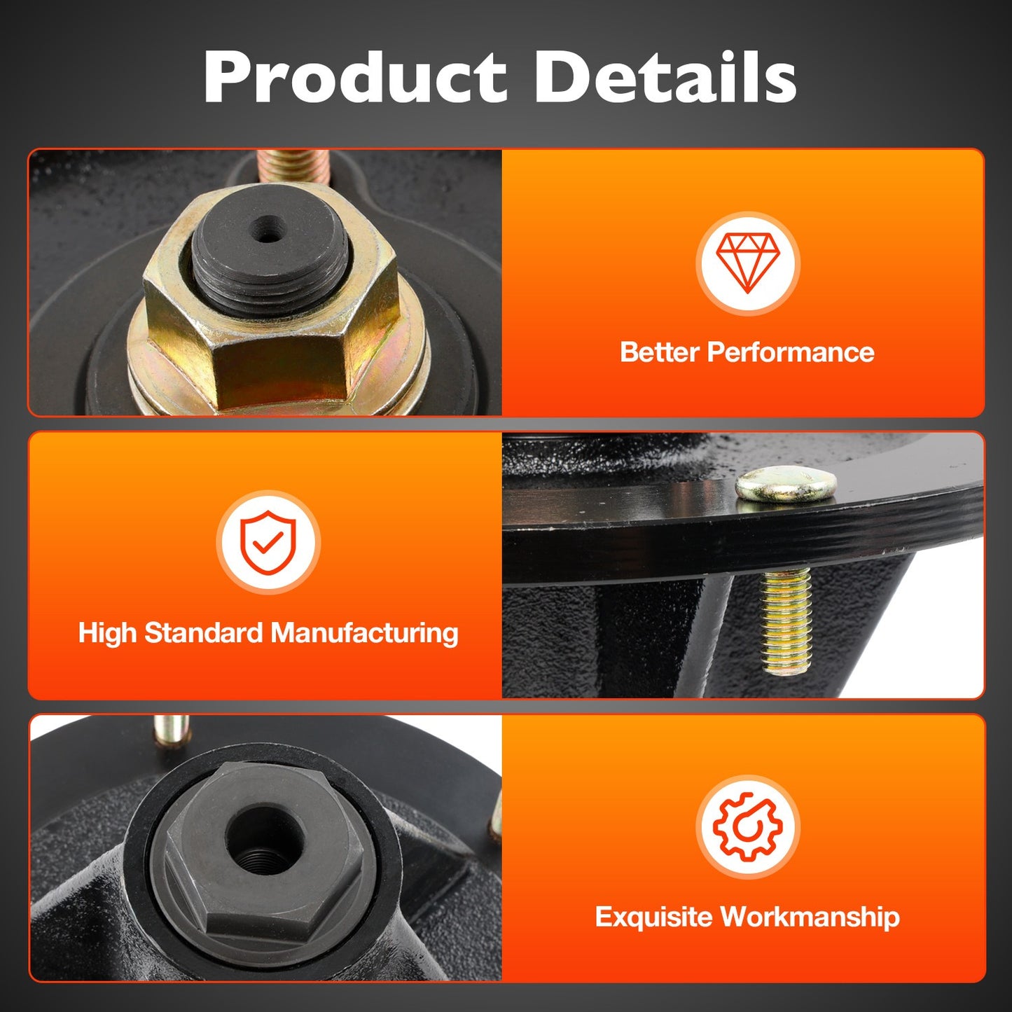 127-0560 Deck Spindle Assy For Toro Z Master Professional Commercial GrandStand