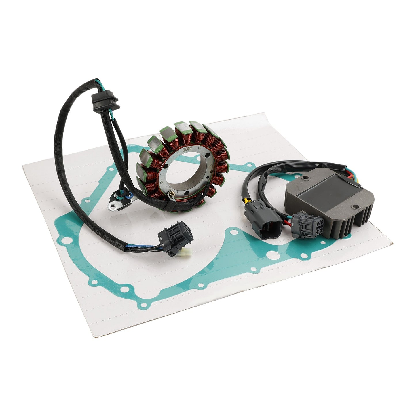Generator Stator Regulator & Gasket For Kymco MXU 400 450i 465i Maxxer 400 450i