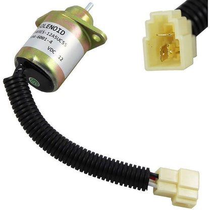 Solid Spare Stop solenoid for Kubota D905 D1005 D1105 Tractor Mower Generator Tower Digger