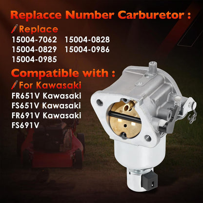 15004-0985 Carburetor For Kawasaki FR651V FS651V FR691V FS691V Engine 15004-0986