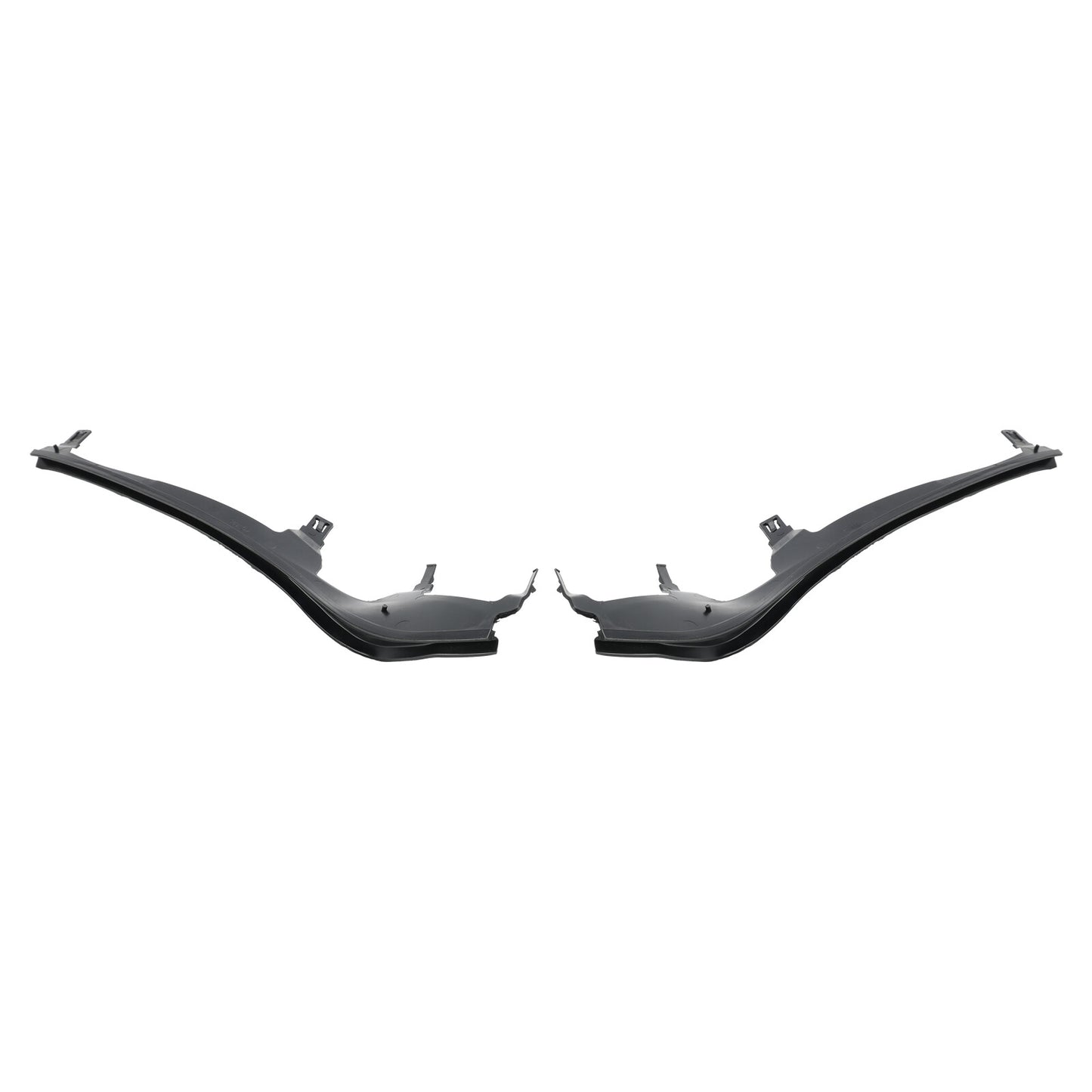 L+R Pair Upper Headlight Cover Strip Set Für BMW 3 E46 COUPE CABRIO LCI
