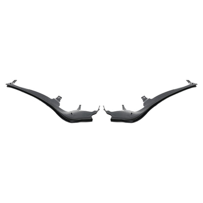 L+R Pair Upper Headlight Cover Strip Set Für BMW 3 E46 COUPE CABRIO LCI