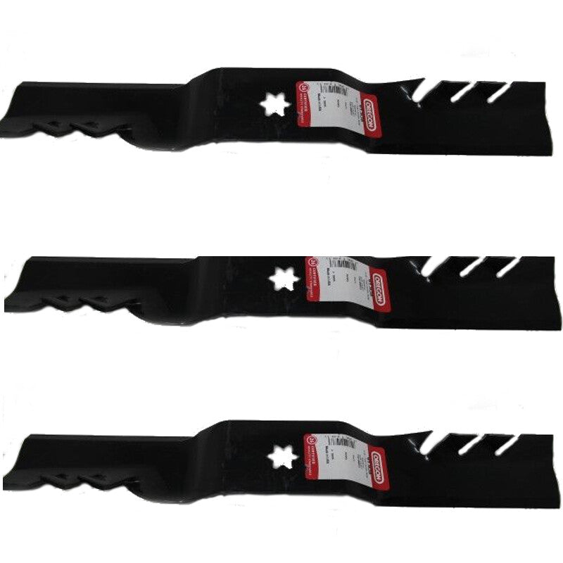 Solid Spare (3) 91-938 Oregon Gator Blades Compatible with Cub Cadet 742-04053 742-04053A