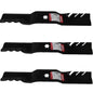 Solid Spare (3) 91-938 Oregon Gator Blades Compatible with Cub Cadet 742-04053 742-04053A