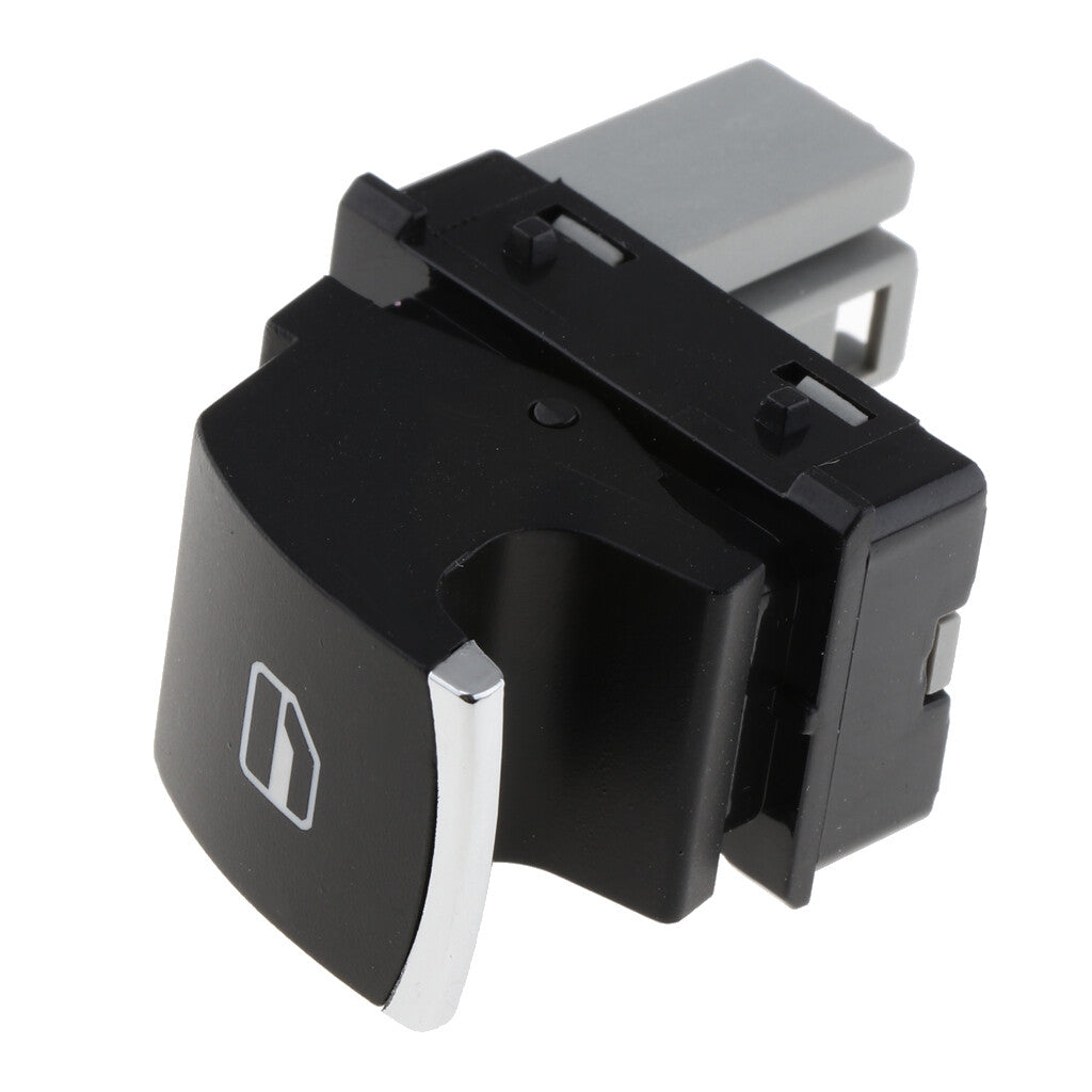 Chrome Passenger Window Switch for VW Golf Jetta MK5 MK6 Passat CC Tiguan