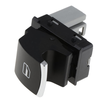 Chrome Passenger Window Switch for VW Golf Jetta MK5 MK6 Passat CC Tiguan