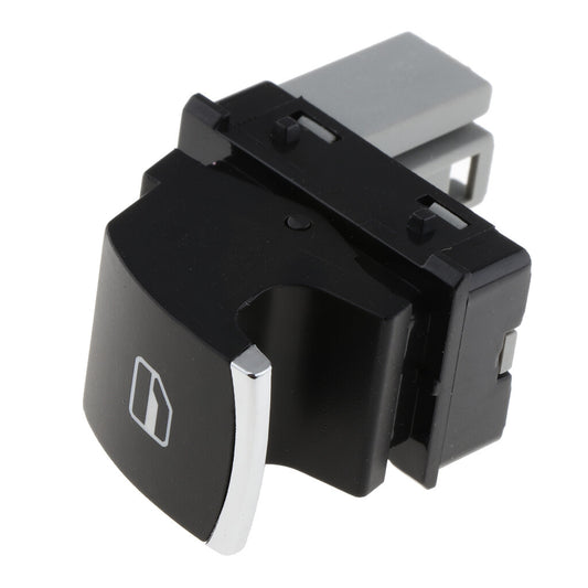 Chrome Passenger Window Switch for VW Golf Jetta MK5 MK6 Passat CC Tiguan