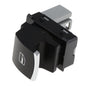 Chrome Passenger Window Switch for VW Golf Jetta MK5 MK6 Passat CC Tiguan