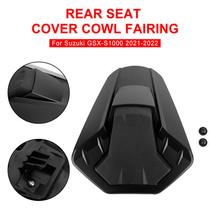 Rear Seat Cover Cowl Fairing For Suzuki GSXS 1000 GSX-S1000 21-24 Matt Black