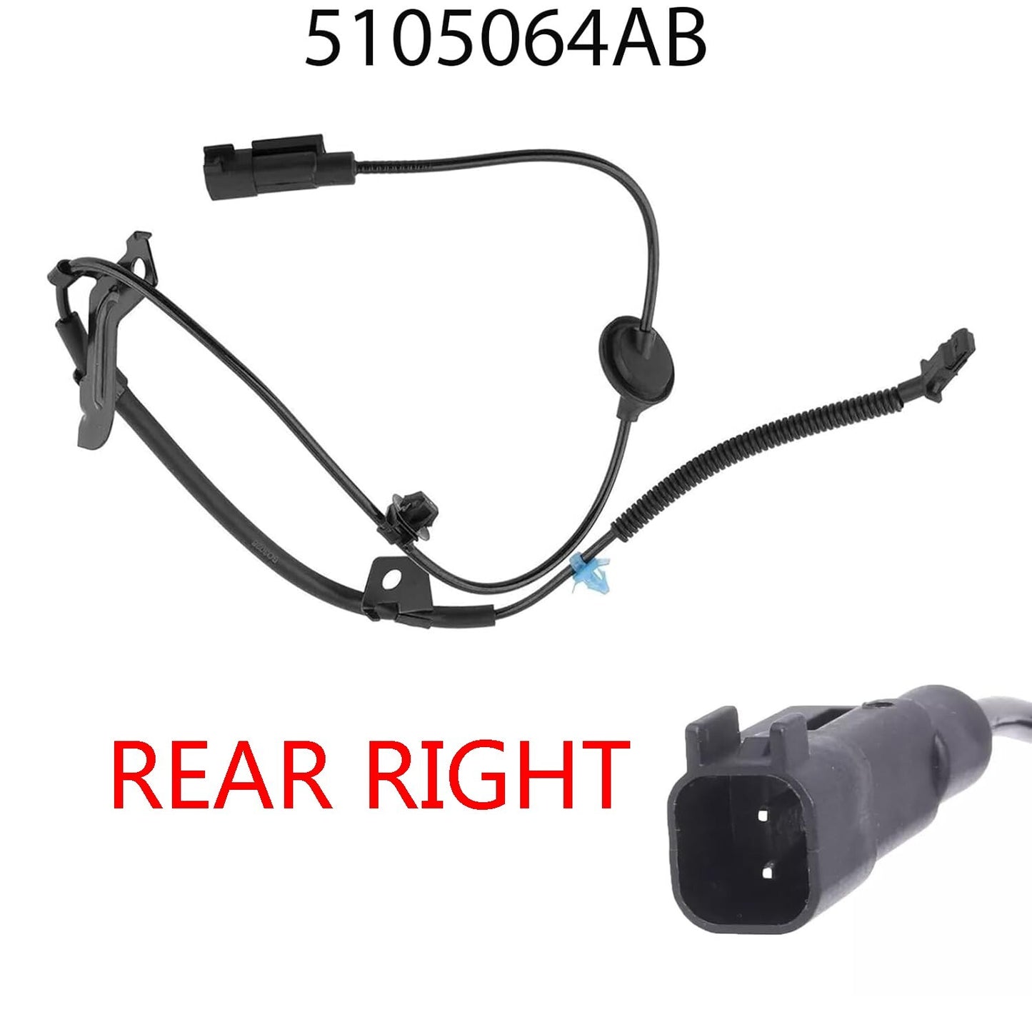 4 x ABS Wheel Speed Sensor Front Rear R & L Fit :Compass Caliber Patriot W/4WD
