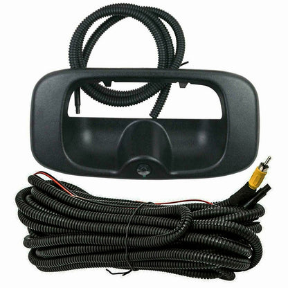For GMC Sierra Chevrolet Silverado 1999-2006 Rear Tailgate Handle Backup Camera