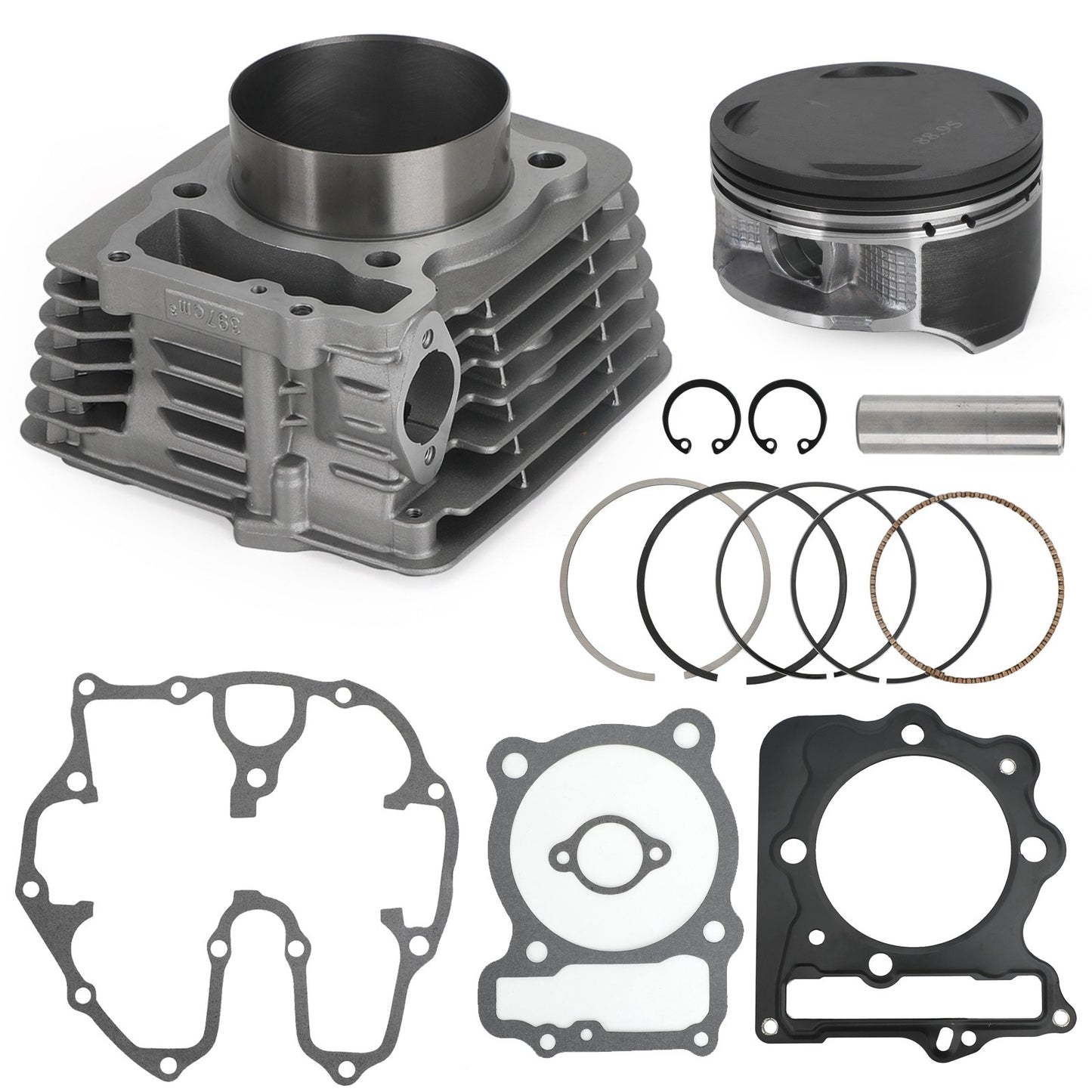 440cc 89mm Big Bore Jug Cylinder for Honda TRX400EX TRX400X Top End Rebuild