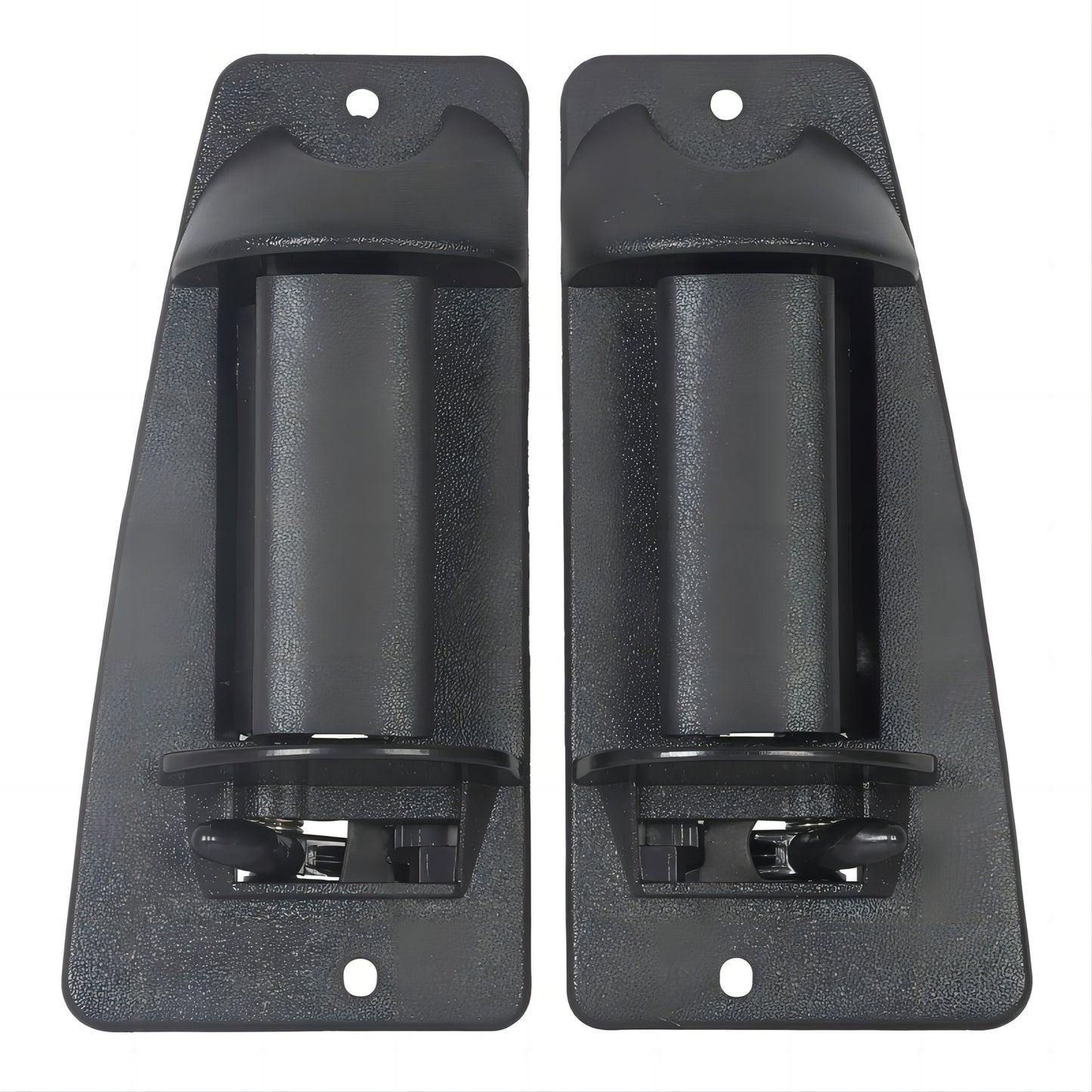 Solid Spare Door Handle Pair Rear Outside For 99-07 Chevy Silverado/GMC Sierra Extended Cab