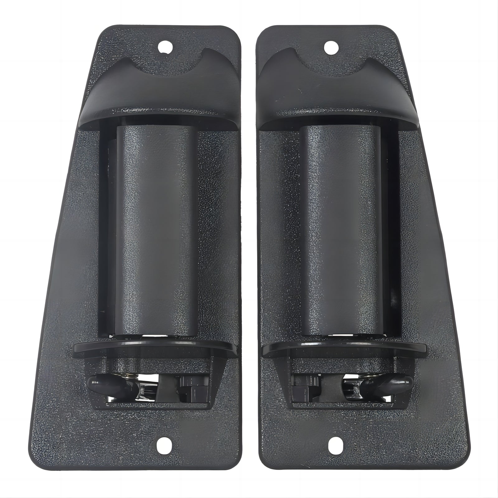 Solid Spare Door Handle Pair Rear Outside For 99-07 Chevy Silverado/GMC Sierra Extended Cab