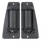 Solid Spare Door Handle Pair Rear Outside For 99-07 Chevy Silverado/GMC Sierra Extended Cab