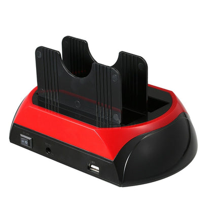 ALL in One HDD Docking/Dock Station HD Dual Bay USB to SATA IDE 2.5" 3.5" US