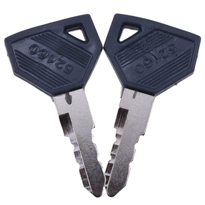 Solid Spare 2X Ignition Key LVA803606 For John Deere 2210 2305 2320 2520 2720 4010 4100