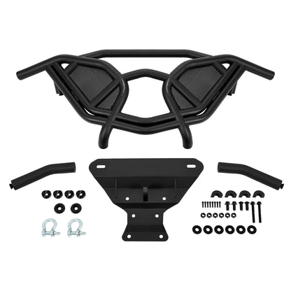 Solid Spare Rear Bumper Guard W/ D-Ring for Can-Am Maverick X3 Turbo 2017-up