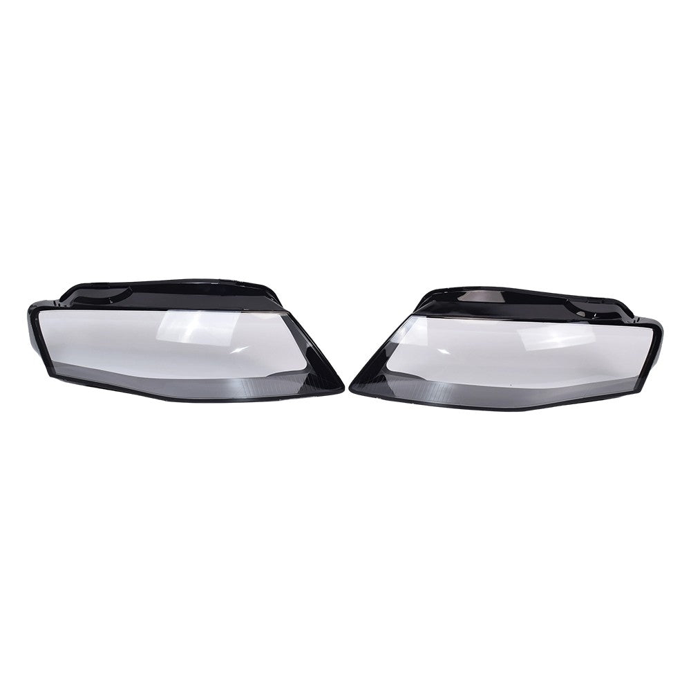 For 2009-2012 Audi A4 2PCS Left & Right  Headlamp Cover Headlight Lens Cover