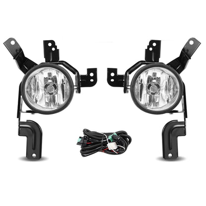 For Honda CRV 2007-2009 Front Bumper Driving Lamps Clear Fog Light Kit Pair