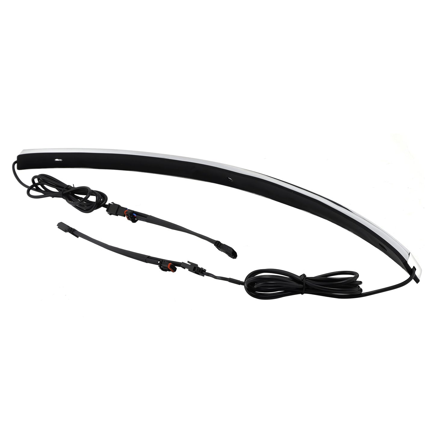 LED Running Turn Signal Light Windshield Trim for 2014+ Electra Glide Chrome