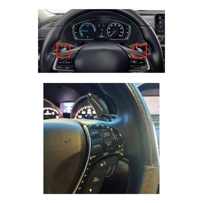 Steering Wheel Paddle Shifter Extensions For Acura RDX MDX CDX TLX 13-18 Black