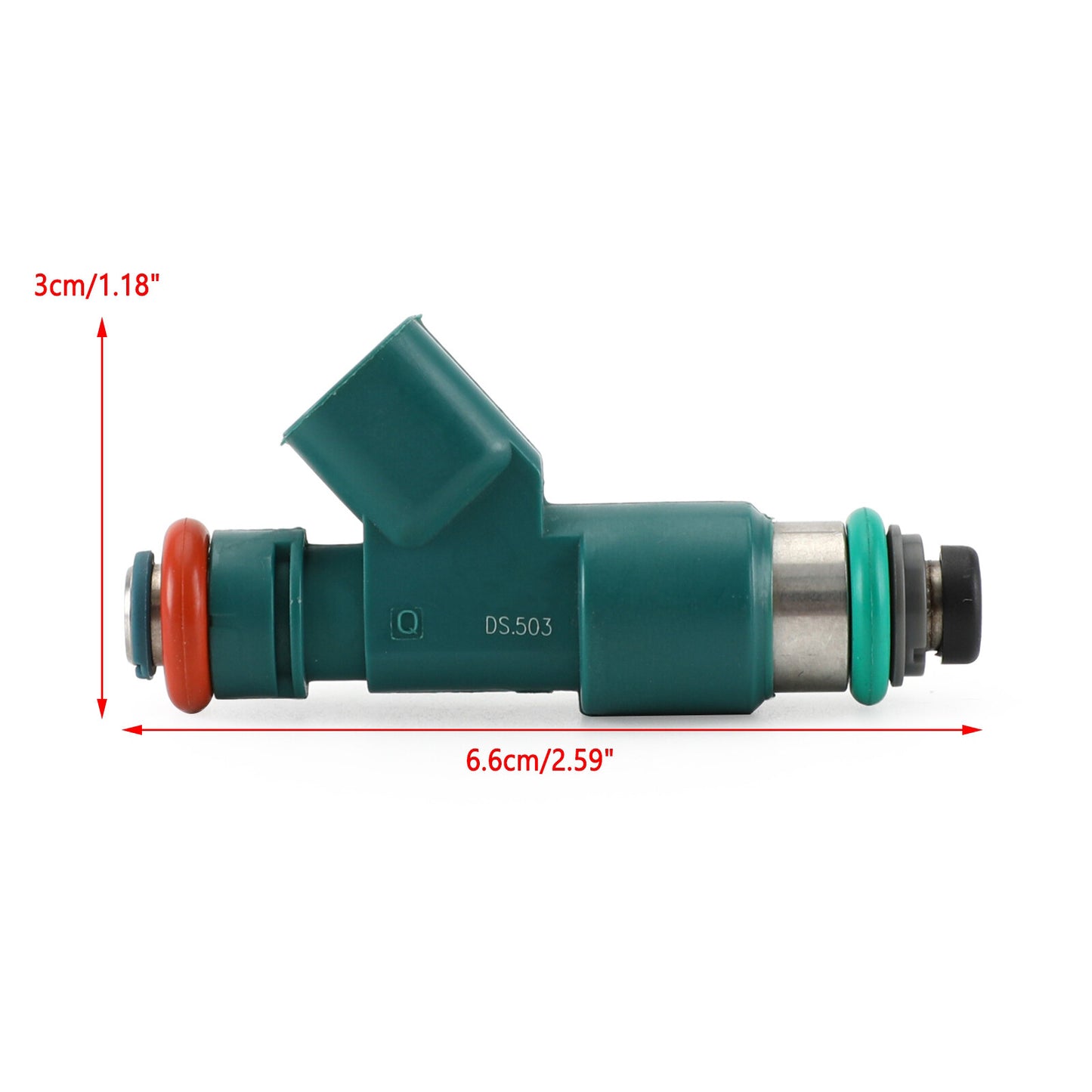 6PCS Fuel Injectors 30777501 Fit Volvo S80 2007-2014 6G9N-AB