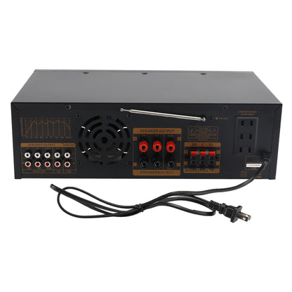 3000W Peak Stereo HiFi Power Amplifier High-Power 5.1Channel Subwoofer Amplifier