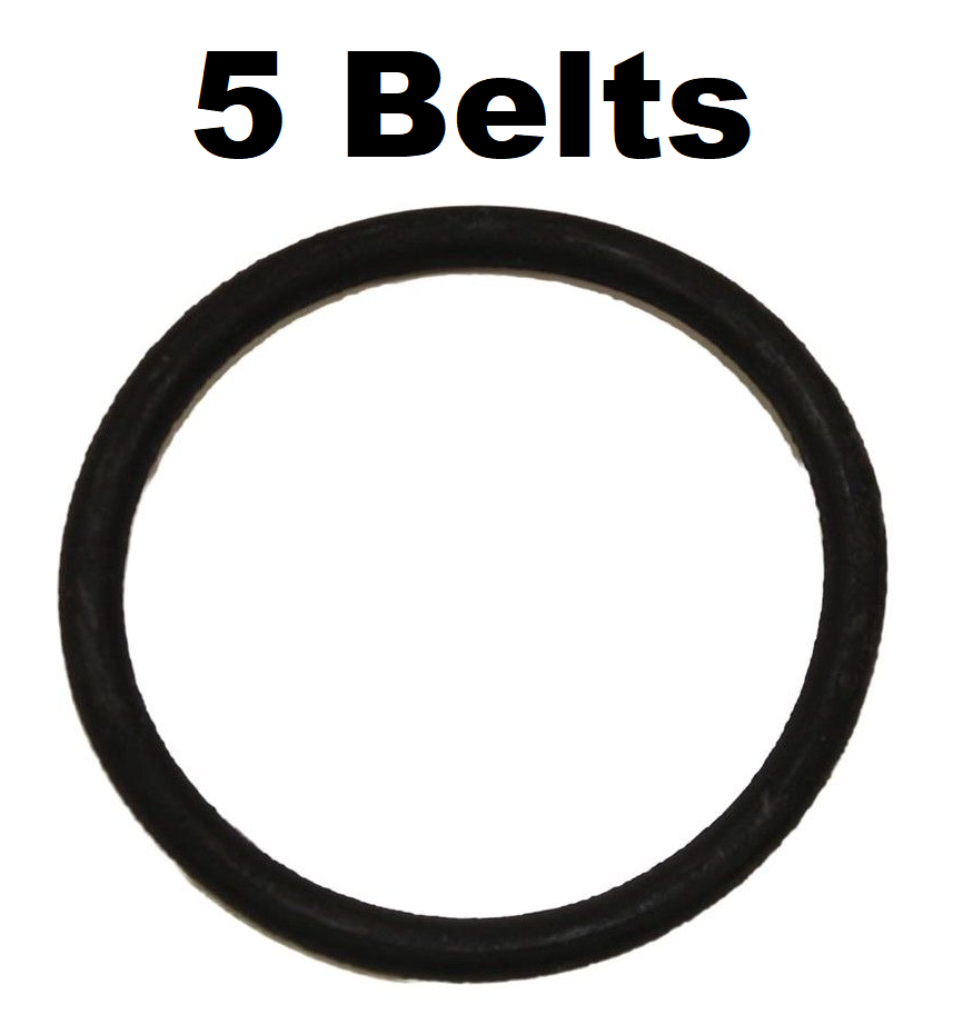 Solid Spare Upright Vacuum Belt for Oreck OR-23, OR100, OR101, OR102 5 BELTS