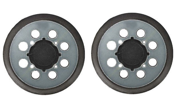 Solid Spare (2) RSP54 Aftermarket 5" Dia 8 Vacuum Holes Hook & Loop Sanding Pads