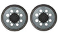 Solid Spare (2) RSP54 Aftermarket 5" Dia 8 Vacuum Holes Hook & Loop Sanding Pads