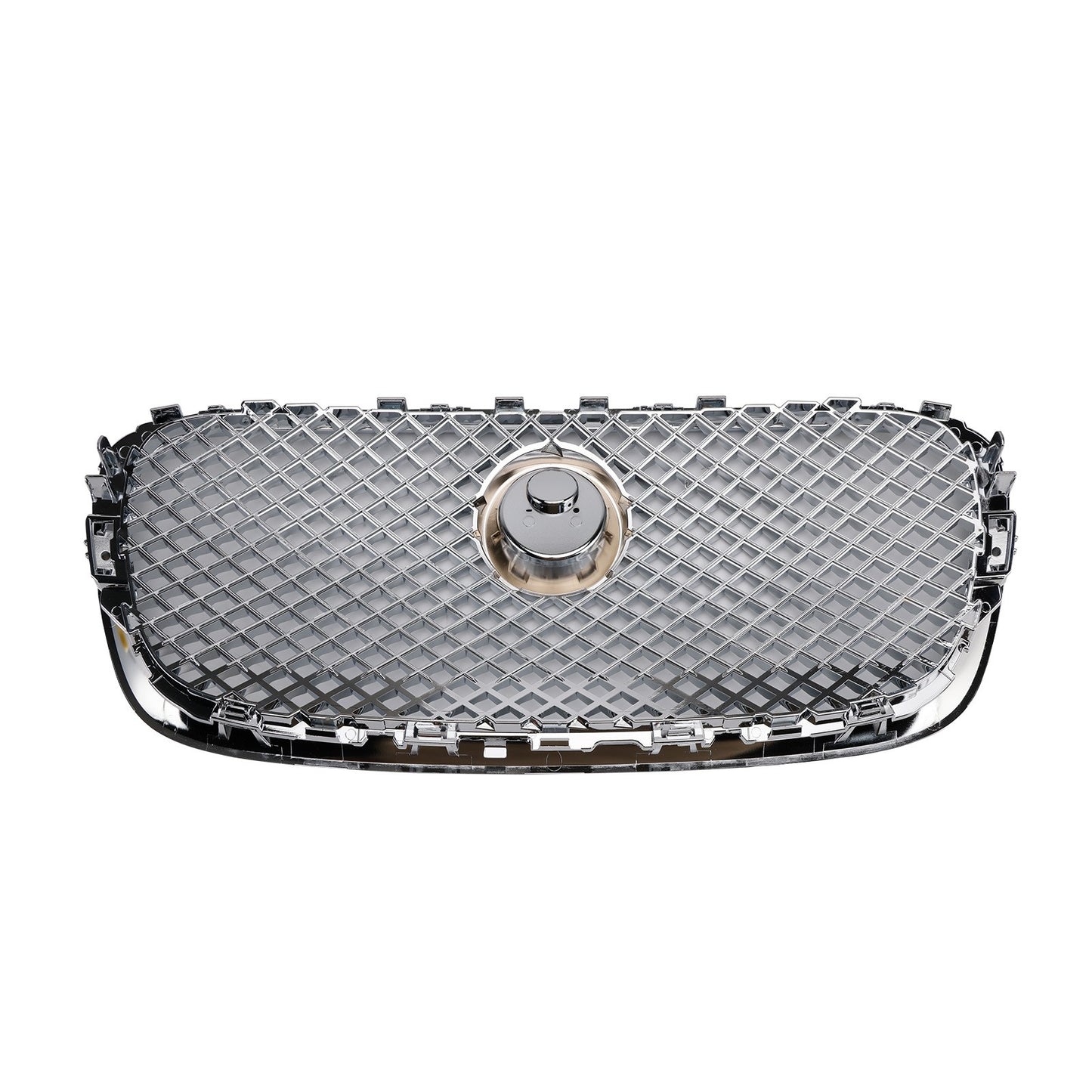 XF-R Style Front Bumper Grill Grille Fit Jaguar XF 2008-2011 Chrome