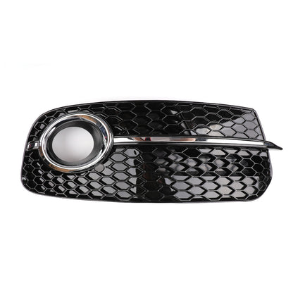 Right SQ5 Style Fog Light Grill Grille For AUDI Q5 13-2017 Don't Fit SQ5 &SLINE
