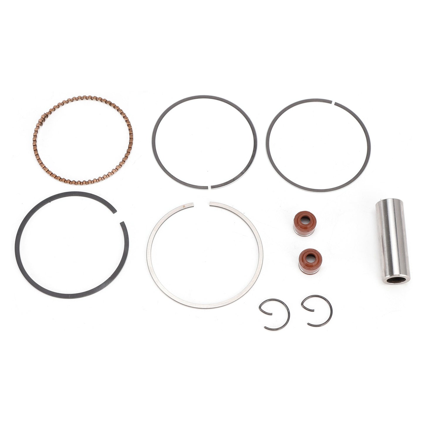Cylinder Block Piston Gaskets Top End Kit For Yamaha TT-R 110 TTR110E 2008-2025