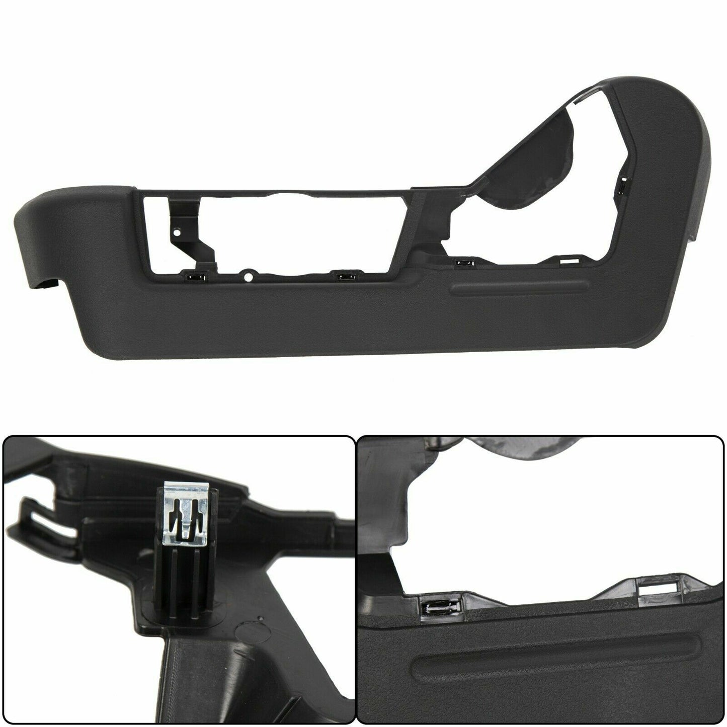 Solid Spare Fits 2009-2014 Ford F150 F-150 Driver Side Black Seat Track Cover New