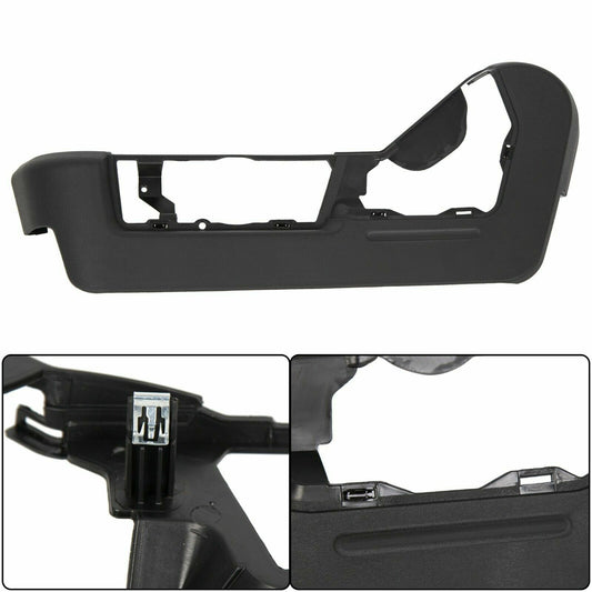 Solid Spare Fits 2009-2014 Ford F150 F-150 Driver Side Black Seat Track Cover New