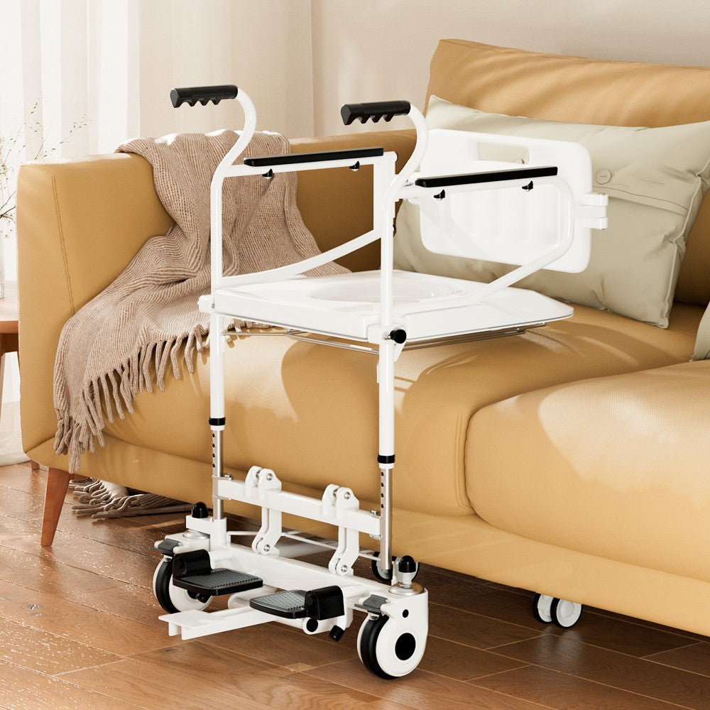 Patient Chair Transferred Lift Wheelchair Removable Split Type Wheelchair_250 lb