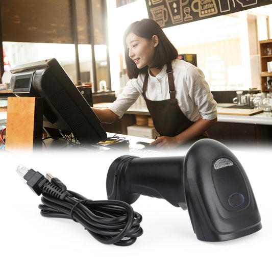 2020 IntelligentB Laser Scan Barcode Scanner Gun Bar Handheld Code Reader