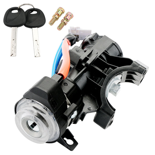 Solid Spare Ignition Lock Cylinder Switch & Cylinder Housing w/ Keys For 2014-2019 Kia Soul