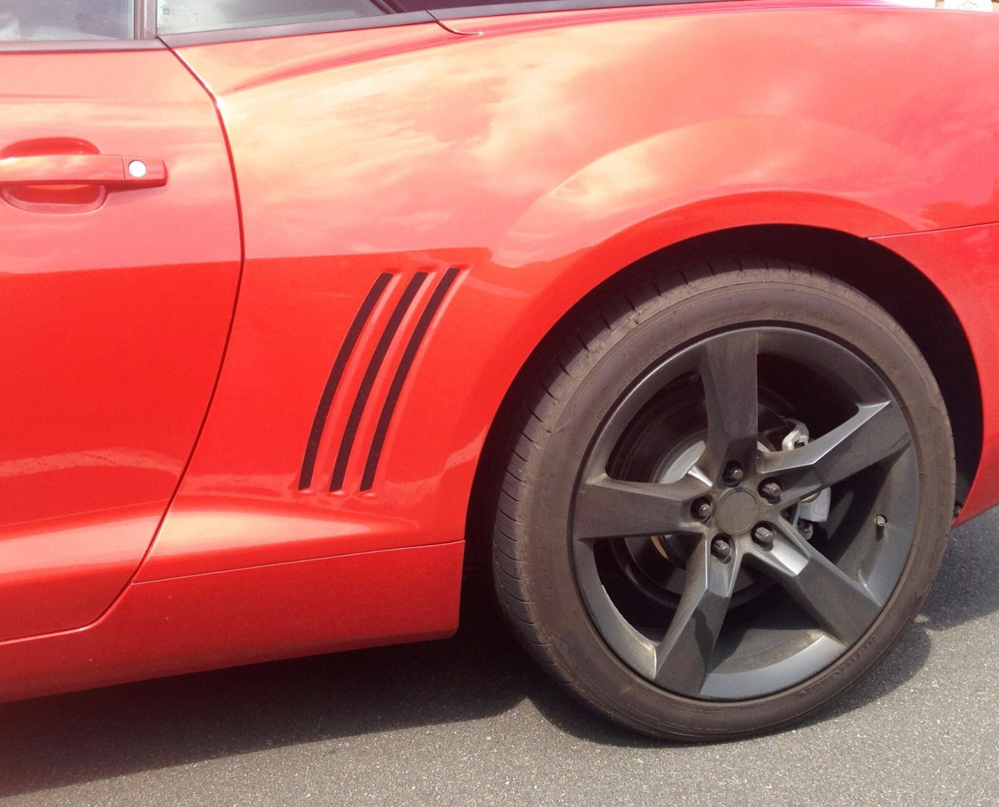 Side Vent Quarter Decals For Camaro SS RS FREE SHIPPING - Multiple Colors