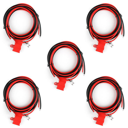 5Pc 12V DC Power Cable Cord For Hytera HYT MD780 MD650 Radio 3m Mobile Radio
