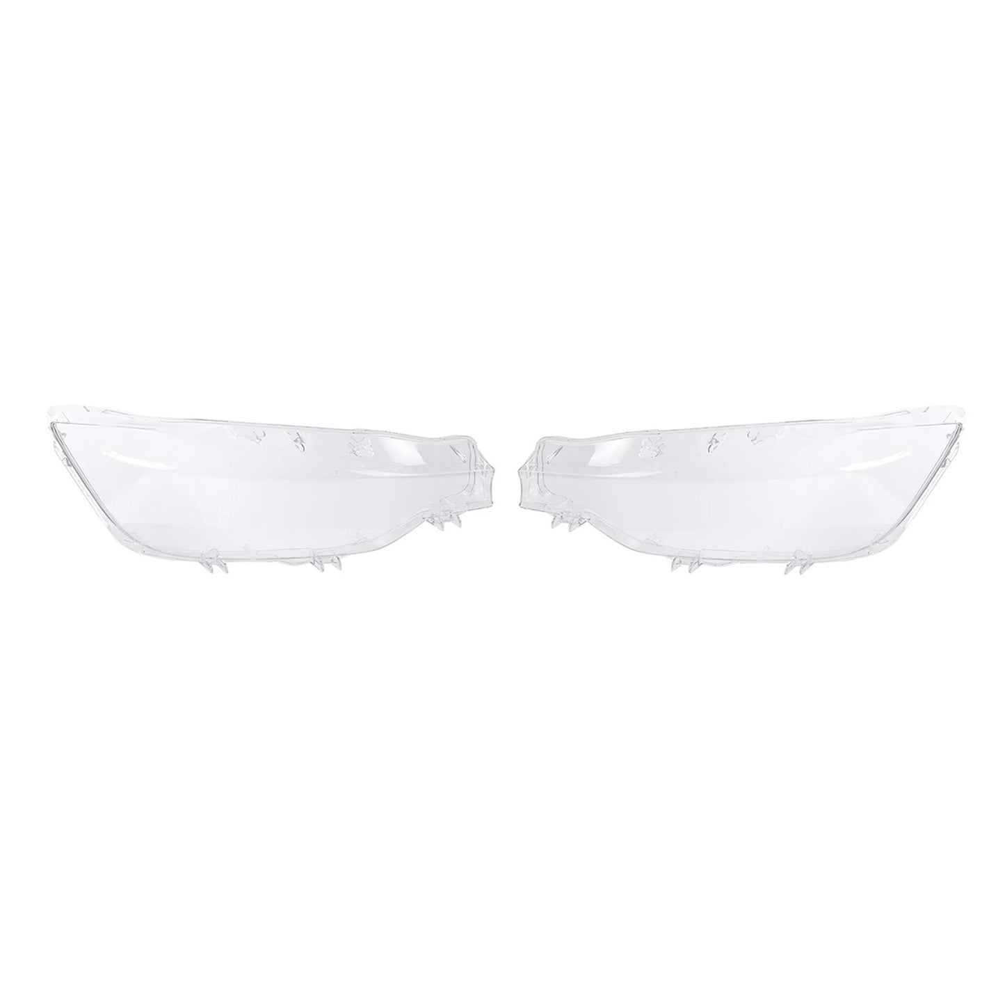 2PCS Xenon Headlight Headlamp Clear Lens Cover For BMW 3 Series F30 2016-2018