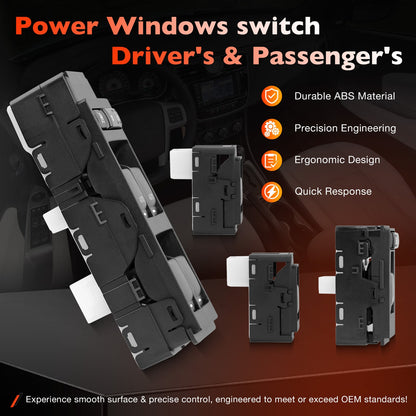 Power Window Door Control Switch For 2006-14 Jeep Chrysler 200 300 Dodge Charger