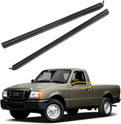 Weatherstrip Window Moulding Trim Seal Belt Front Outer For 1999-11 Ford Ranger