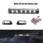 LED Cab Roof Marker Lights For 2007-2013 Chevy GMC 1500 2500HD 3500HD White