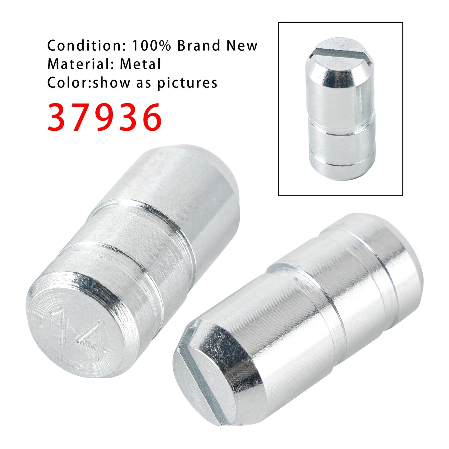 2PCS 37936 0.014" Offset  1.328" L Bellhousing Dowel Pin