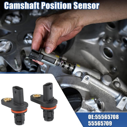 2x Intake+Exhaust Engine Camshaft Position Sensor For Chevy Cruze Sonic 1.8L