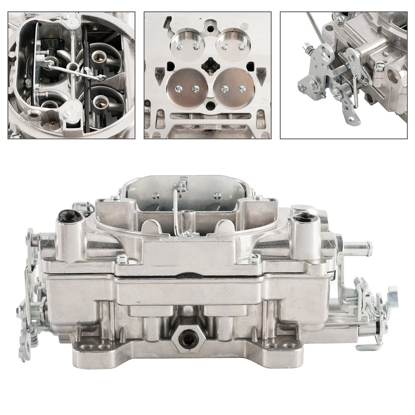 4 Barrel Carburetor Performer Manual Choke 600 CFM w/ Gasket For 1405