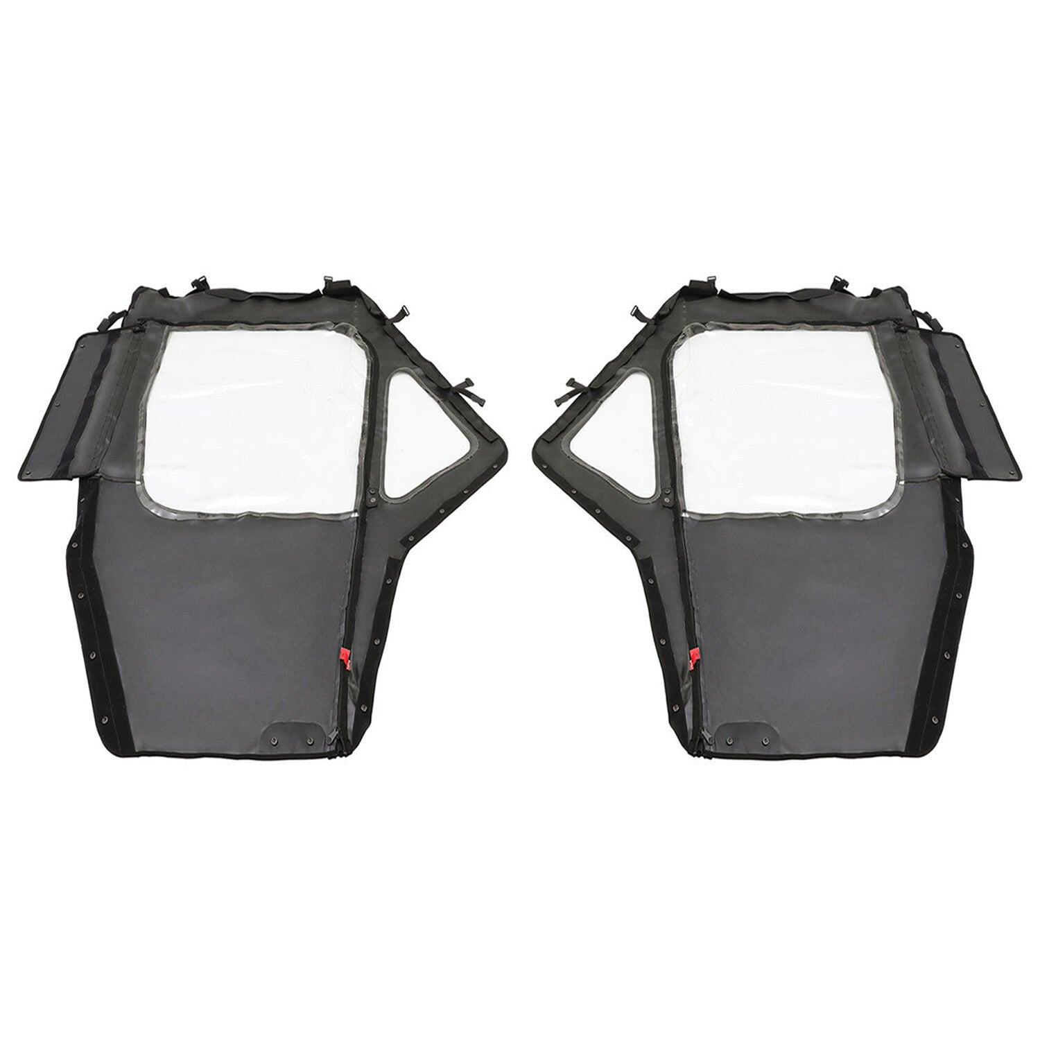 Solid Spare For Can-Am Defender HD 5 7 8 9 10 2016+ Soft Doors Kit Left + Right (2 Seater)